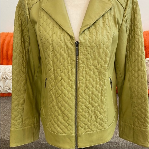 ❣️🆕Bradley Bayou 100% Quilted Leather Jacket❣️ - Picture 3 of 11